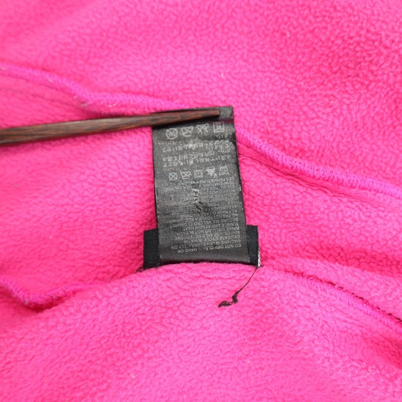 The North Face Fleece Jacket Pink Grey Zip Up Womens M - Picture 11 of 14
